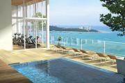 Condo for sale WONGAMART BEACH 2 bedrooms 2 bathrooms 107 sqm living area 49 floor 18,725,000 Baht